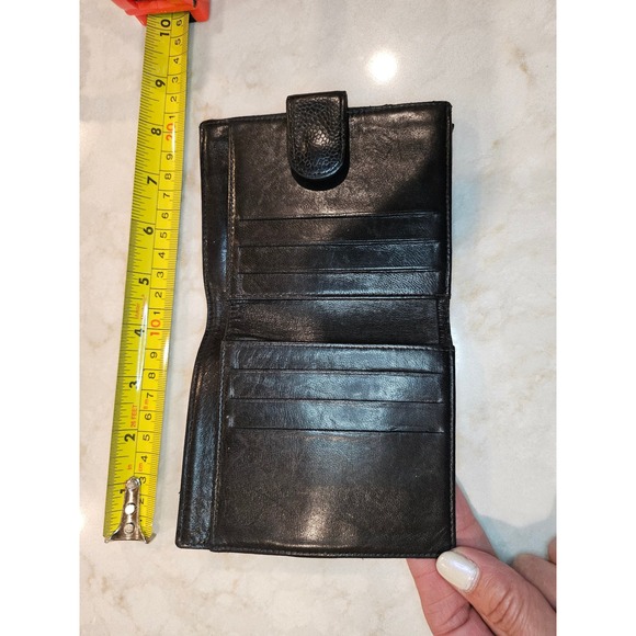 Chanel Wallet Caviar Leather Bifold CC Logo Snap Closure‎ Compact - Picture 10 of 14